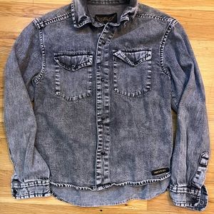 Finger in the Nose Kids Denim Shirt